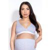 MAMA BASIC LILLY BRA (Velikost L, Barva pudrově růžová)