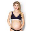 MAMA BASIC LILLY BRA (Velikost L, Barva pudrově růžová)