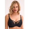 PODPRSENKA JESSIA SOFT-BALCONETTE BSO 1229 ČERNÁ (Velikost 75D, Barva černá)