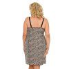 DÁMSKÉ TRIČKO OMARI II PLUS (Velikost 3XL, Barva leopard)