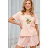 PYŽAMO DARCIE 3322 KR (Velikost L, Barva meruňková)