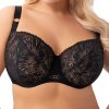 MILA SOFT BRA K956 BLACK (Barva czarny, Velikost 65F)