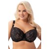 MILA SOFT BRA K956 BLACK (Barva czarny, Velikost 65F)