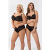 MILA SOFT BRA K956 BLACK (Velikost 65F, Barva černá)