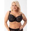 BIUSTONOSZ SOFT MILA K956 CZARNY (Velikost 65F, Barva černá)