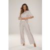 PYŽAMO CAMELIA 037 KR (Barva ecru/šedá)