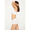 SEAMLESS COTTON SHORT (Velikost S, Barva černá)
