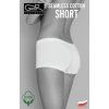 SEAMLESS COTTON SHORT (Velikost S, Barva černá)