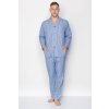 PÁNSKÉ PYŽAMO FLANELOVÉ DR (Velikost M-164)