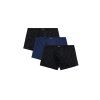 PÁNSKÉ BOXERKY 3MH-220 (Velikost L, Barva černá/modrá/černá)