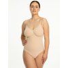 Bezešvé BODY 421 (Velikost L, Barva béžová)
