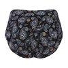 JEDNODUCHÉ MAXI KALHOTKY PAISLEY (Velikost S, Barva černá)