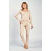 PYŽAMO VICKY 3252 DR (Barva beżowy, Velikost L)