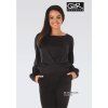 BLOUSE LEA SALE (Velikost L, Barva černá)