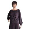 BLOUSE LEA SALE (Velikost L, Barva černá)