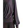 BLOUSE LEA SALE (Velikost L, Barva černá)