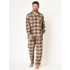 PÁNSKÉ PYŽAMO MNS 402 FLANEL DR (Velikost M)