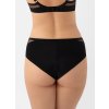 LILU B002 ČERNÝ SPODNÍ DÍL BIKIN (Velikost M, Barva černá)
