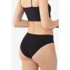BEZEŠVÉ BAVLNĚNÉ BIKINY (Barva černá)