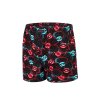 VALENTÝNSKÉ BOXERKY 048/06 HOT LIPS 2 (Barva czarny, Velikost M)