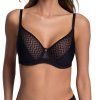 BIUSTONOSZ AV 2103 SOFT BRALETTE (Velikost 75D, Barva černá)