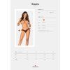 ROXELIA THONG (Velikost XL/XXL, Barva černá)
