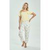 PYŽAMO FRIDA 3532 KR (Velikost L, Barva citronový)