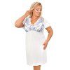 KOŠILE ANGELA PLUS (Velikost 3XL, Barva ekru)
