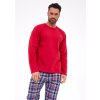 PÁNSKÉ PYŽAMO 124/312 READY 3 DR (Barva bordowy, Velikost L)