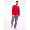 PÁNSKÉ PYŽAMO 124/312 READY 3 DR (Barva bordowy, Velikost L)