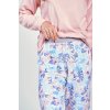 PYŽAMO SYLVIE 3239 DR (Barva pudrowy róż, Velikost L)