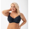ANIKA SOFT BRA K974 NAVY BLUE (Barva granatowy, Velikost 65D)