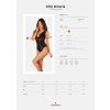 BODY OTWARTE CHIC AMORIA (Velikost M/L, Barva černá)
