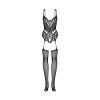 BODYSTOCKING G139 (Velikost S/M/L, Barva černá)