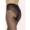 PUNČOCHOVÉ KALHOTY AILES 20 DEN PLUS SIZE (Velikost 5, Barva černá/narurel)
