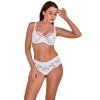 NIKE SOFT BRA BSO 1135 WHITE (Velikost 70E, Barva bílá)