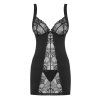 HEARTINA CHEMISE (Velikost S/M, Barva černá)