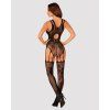 Bodystocking F239 (Velikost S/M/L, Barva černá)