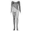 Bodystocking F210 (Velikost S/M/L, Barva černá)