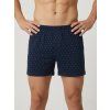 BB012 VOLNÉ BOXERKY S KNOFLY (Velikost 3XL, Barva černá)