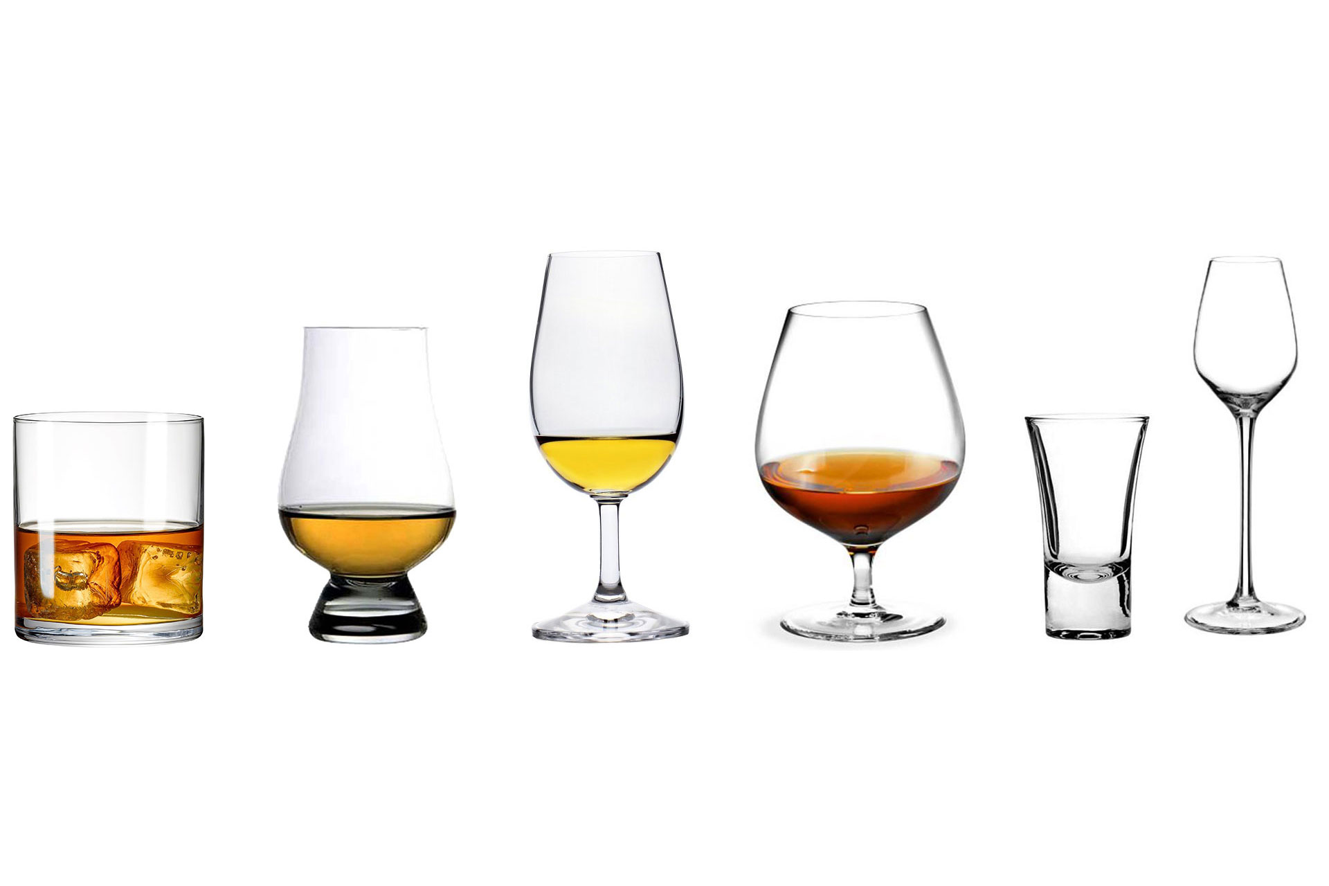 Jaké sklenice použít na lihoviny