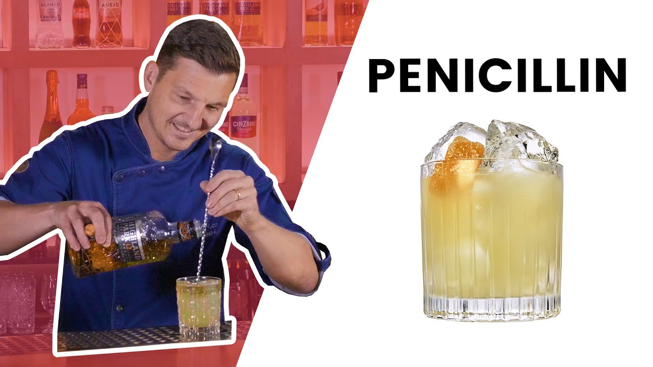 Penicillin, koktejl z kouřové whisky