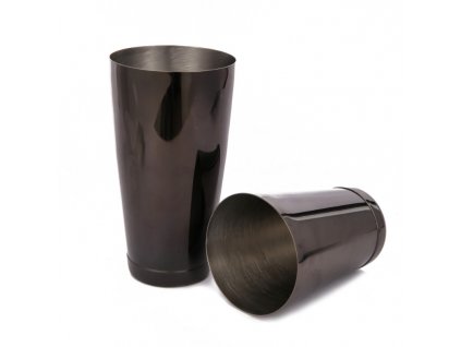 Shaker Boston SET Tin on Tin černý 840 + 540 ml