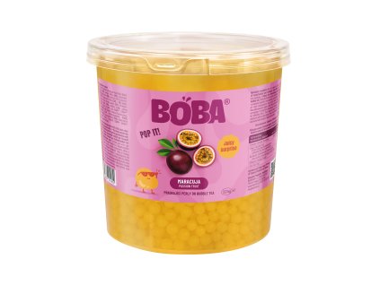 BRM002 01 06 BOBA LS Popballs Maracuja 3.2kg 3D FRONT