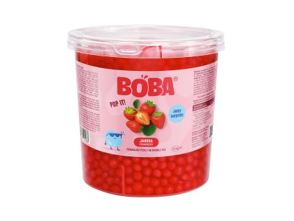 BRM002 01 01 BOBA LS Popballs Jahoda 3.2kg 3D FRONT