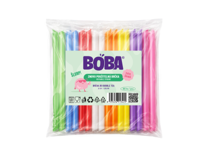 Bubble Tea Jumbo brčka 100 ks