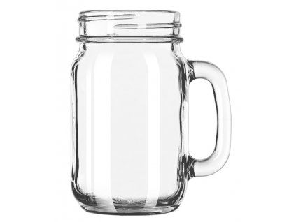 Onis Sklenice na domácí limonádu s uchem tzv. Drinking Jar