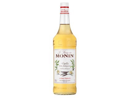 monin vanilkovy 1l vanilla sirup 1 l 491946 0