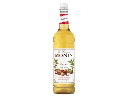 monin liskovy orisek 1l hazelnut sirup 1 l 653054 0