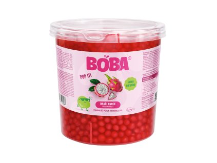 BRM002 01 05 BOBA LS Popballs Draci ovoce 3.2kg 3D FRONT